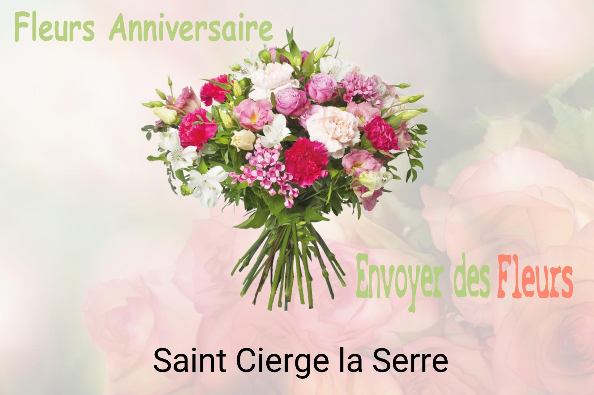 Bouquet de fleurs d’anniversaire livré à Saint-Cierge-la-Serre